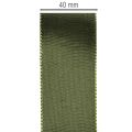 Satinband Taft Grün 40mm x 5m für Geschenkverpackung und Dekoration | Floristik21.de
