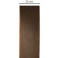 Taftband Braun 25mm x 50m auf Rolle für Dekoration | Floristik21.de
