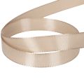 Dekoband Satinband Beige 15mm 50m/Rolle | Floristik21.de