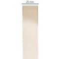 Dekoband Satin Beige Taftband 25mm x 50m | Floristik21.de