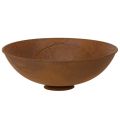 Floristik21 Dekoschale Metallschale Rost Deko Vintage Ø34cm H12cm
