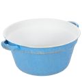 Dekoschale Übertopf Blau