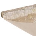 Tischläufer Polyester Schleifenmotiv 35x120cm Beige Creme 2 Stück | Floristik21.de