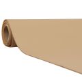 Floristik21 Kunstleder Beige Dekostoff Leder Tischband 33cm×1,35m