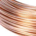 Aluminiumdraht Rolle 60m 500g Kupfer für Floristik und Bastelarbeiten | Floristik21.de