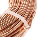 Aluminiumdraht Rolle 60m 500g Kupfer für Floristik und Bastelarbeiten | Floristik21.de