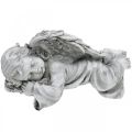 Floristik21 Engel fürs Grab Figur liegend Kopf links 30×13×13cm