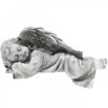 Floristik21 Engel fürs Grab Figur liegend Kopf links 30×13×13cm