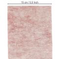 Filzband aus 100 % Wolle, 15 cm x 5 m, Weiß/Rot, als Topfband | Floristik21.de