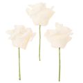 Künstliche Rose Cremefarbig 10