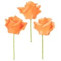 Künstliche Rose Orange 5cm