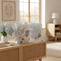 Papiertasche Geschenkverpackung 23 cm B2B für Babyartikel Geburt 2 Stück | Floristik21.de