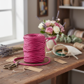 Papierkordel 6mm 23m Pink | Floristik21.de