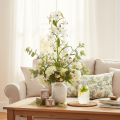 Künstlicher Lilienzweig weiß 80cm Kunststoff/Textil für Innenbereiche | Floristik21.de