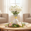 Kunstnelken Strauß weiß 40cm, 4 St | Floristik21.de