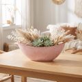 Deko-Schale Pflanzschale Rosa 34cm x 11cm H11cm | Floristik21.de