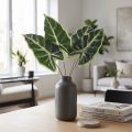 Alocasia Elefantenohr Pfeilblatt Kunstpflanzen Grün 55cm | Floristik21.de