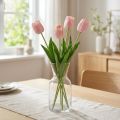Tulpe Kunstblume Rosa Stielblume H67cm | Floristik21.de