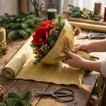 Floristen-Krepppapier Gold 50x250cm | Floristik21.de