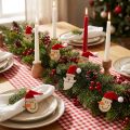 Tischdeko Santa, Schneemann 4-5cm 12 St | Floristik21.de