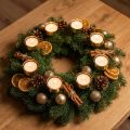 Goldene Metall Teelichthalter zum Stecken, 9cm, 8er-Pack – Stimmungsvolles Kerzenlicht für Events & Deko | Floristik21.de