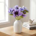 Kunstblumenstrauß Anemone Windröschen Blau Lila Deko Highlight L28cm | Floristik21.de