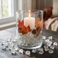 Glassteine 25mm - 35mm Naturfarben 2kg | Floristik21.de