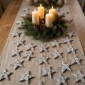 Streudeko Birkenstern geweißt Ø4cm 80 St | Floristik21.de