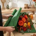 Floristen-Krepppapier Dunkelgrün 50x250cm | Floristik21.de