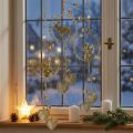 Dekohänger Fenster, Metallkranz Advent, Engel, Rentier Ø9cm 3er-Set | Floristik21.de