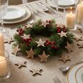 Vielseitige Holzsterne Weihnachtsdeko Natur, Streudeko Tischdeko Ø4cm 72er Set | Floristik21.de
