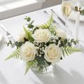 Foam-Rose Ø6cm Creme 27St | Floristik21.de