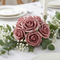 Foam-Rose Ø7,5cm Altrosa 18 St | Floristik21.de