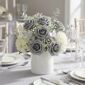 Foam-Rose Ø6cm Grau 27 St | Floristik21.de
