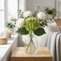 Künstliche Hortensie, Blumendeko, Seidenblume Grün L44cm | Floristik21.de