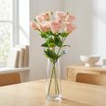 Kunstblumen Eustoma Lisianthus Rosa 52cm 5 St | Floristik21.de