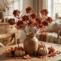 Fette Henne Rot Sedum Mauerpfeffer Kunstblumen 41cm 3St | Floristik21.de