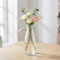 Flaschen Deko Glas mit Verschluss Klar Ø7cm 20,5cm | Floristik21.de