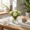 Glastopf Ø12cm klar 6St | Floristik21.de