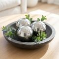 Kugeln aus Edelstahl zur Dekoration Ø6cm 10 St | Floristik21.de