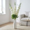 Delphinium Weiß Künstlicher Rittersporn Seidenblumen Kunstblumen 3St | Floristik21.de