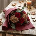 Floristen-Krepppapier Bordeaux 50x250cm | Floristik21.de