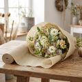 Floristen-Krepppapier Natur 50x250cm | Floristik21.de