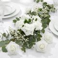 Foam Rose Ø 3,5cm weiß 48St | Floristik21.de