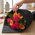 Floristen-Krepppapier Schwarz 50x250cm | Floristik21.de