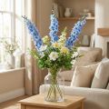 Künstlicher Rittersporn Blau Delphinium Kunstblume Seidenblumen | Floristik21.de