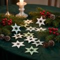 Holzsterne Deko Streudeko Weihnachten Grün H4cm 72 St | Floristik21.de