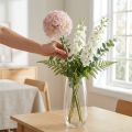 Allium Zierlauch Kunstblume rosa Blüte Ø18cm L90cm Dekoration | Floristik21.de