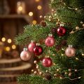 Weihnachtskugeln Glas 3cm Rot/Rosa 22 Stück | Floristik21.de