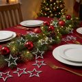 Glitzernde Silbersterne Weihnachtsdeko 120er Set 4,5cm - Festliche Tischdeko & Geschenkakzente | Floristik21.de